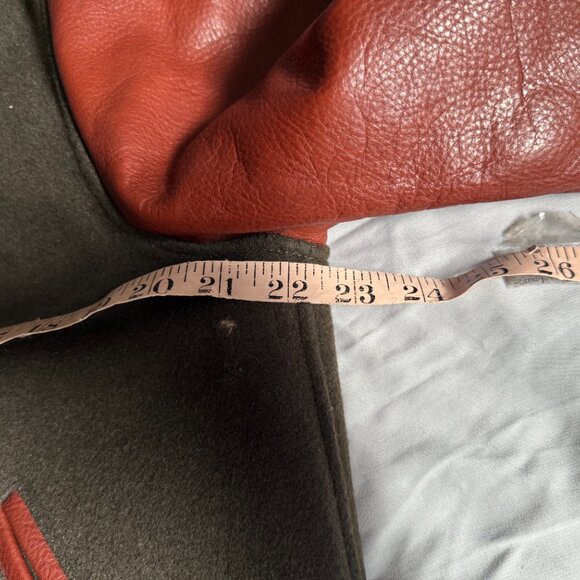 Frank & Oak x Golden Bear Varsity Wool Leather Jacket Large (slim fit) $849 - Picture 11 of 13